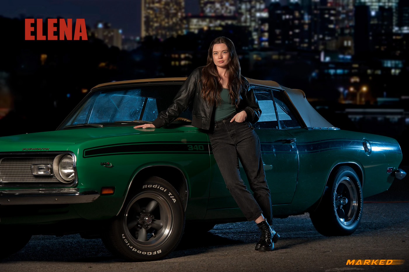 Chrissy Peterson in a press image for Marked
